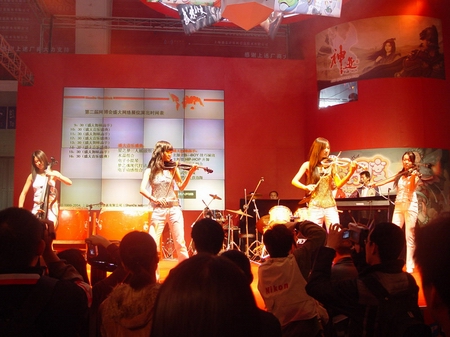 电子小提琴表演