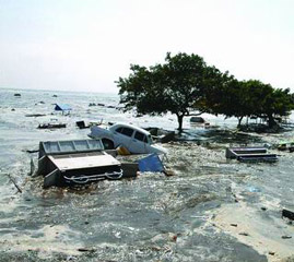 印度洋海啸上万人罹难