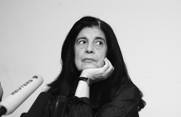 苏珊·桑塔格,2003年