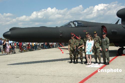 美国空军基地开放 隐形战机保安严密