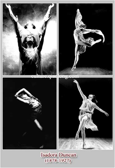 邓肯式的舞蹈风靡欧美(图)