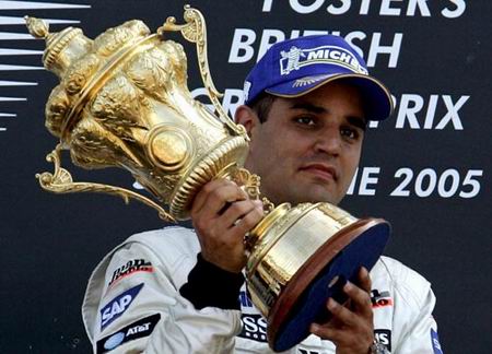 F1英国大奖赛蒙托亚夺冠