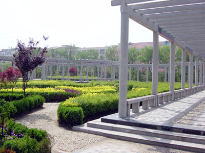 令人惊叹的美丽校园――固始慈济高中