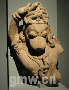 古印度雕塑作品西天诸神首博开展