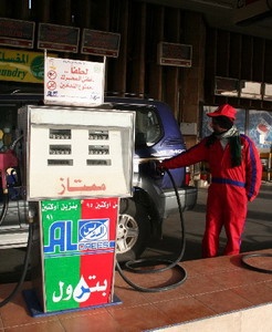 沙特新年分号分价销售汽油