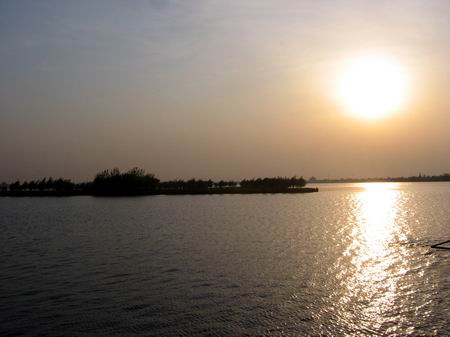 参观溱湖湿地风景区,亲密接触大自然