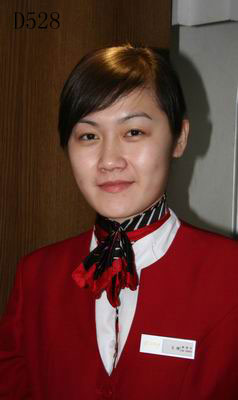 美丽热情的d125次乘务员[组图]