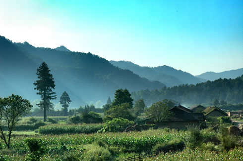 陕西最美的乡村:周至老县城