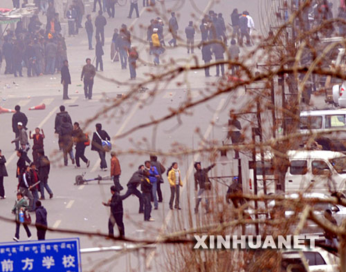 拉萨314打砸抢烧事件真相[组图]