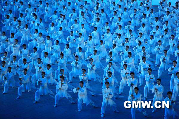 奥运开幕演绎少林太极的幕后