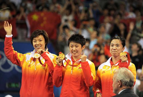 中国乒乓球女团一路高歌夺冠 延续国球辉煌