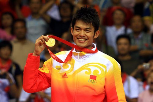 林丹夺得羽毛球男单金牌 实现奥运冠军梦