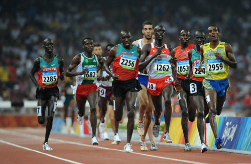 男子3000米障碍:肯尼亚选手夺金