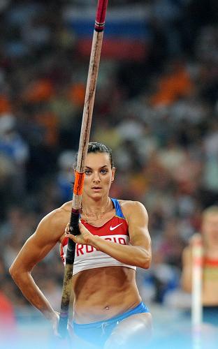 快讯:伊辛巴耶娃破女子撑杆跳高世界纪录夺冠