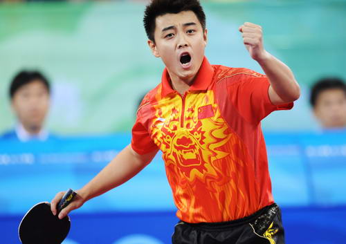 世界乒乓球锦标赛上多次战胜中国男队
