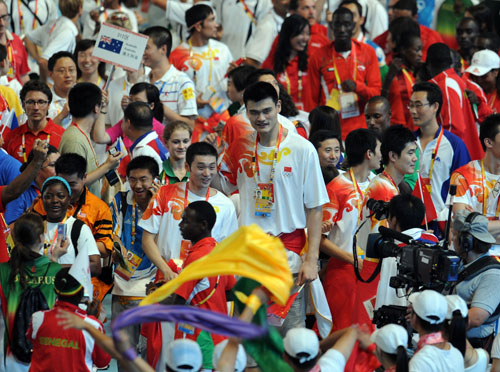 图文报道:2008年北京第29届奥林匹克运动会闭