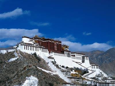中国西藏拉萨4A级景区布达拉宫