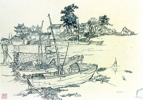 洱海渔村