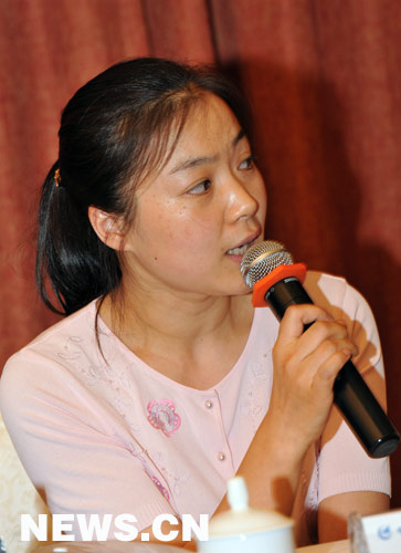 中组部干部五局干部韩敏发言