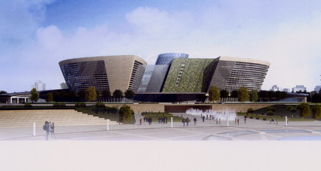 郑州市图书馆新馆开建