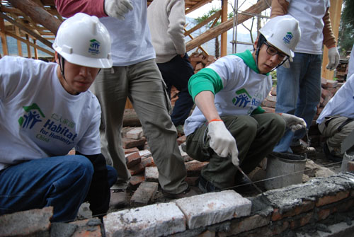 仁人家园中国将组织义工前往四川建房