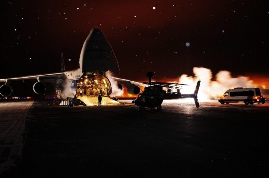 组图:揭秘 超级大胃王 俄罗斯安-124战略运输机