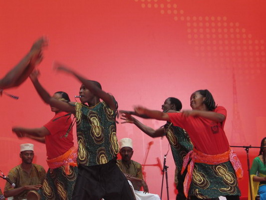 浓浓友情洋溢 世博会坦桑尼亚馆日官方仪式举