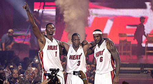 三巨头不成功便成仁 迈阿密惹火or惹祸?