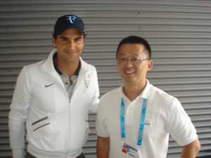 张奔斗专访费德勒:我想打到35岁 今年一定来上