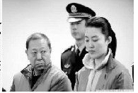 贪官闫永喜(左)和他的情妇 贪官闫永喜(左)和他的情妇