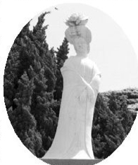 寺中的杨贵妃雕像
