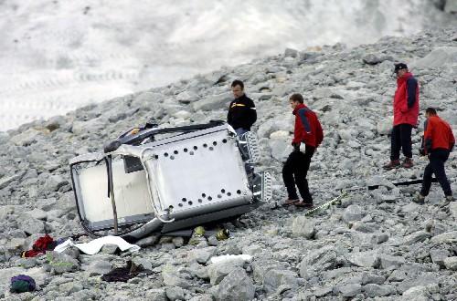 罗浮山索道事故图片