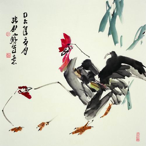 画家张剑锋作品